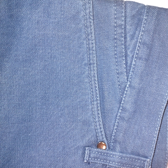 Stella McCartney RARE Smooth Finish Trim Pocket Straight Leg Business Jeans - Picture 15 of 16